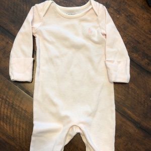 Ralph Lauren baby girls footie pajamas